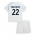 Maillot de foot Inter Milan Henrikh Mkhitaryan #22 Extérieur vêtements enfant 2025-26 Manches Courtes (+ pantalon court)